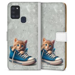 Sideflip mit Lasche weiß