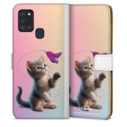 Sideflip mit Lasche weiß