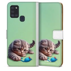 Sideflip mit Lasche weiß