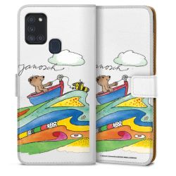 Sideflip mit Lasche weiß