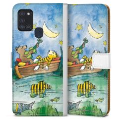 Sideflip mit Lasche weiß