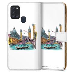 Sideflip mit Lasche weiß