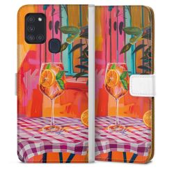 Sideflip mit Lasche weiß