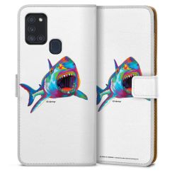 Sideflip mit Lasche weiß