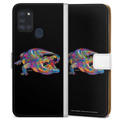 Sideflip mit Lasche weiß