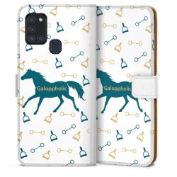 Sideflip Fodral med flap vit