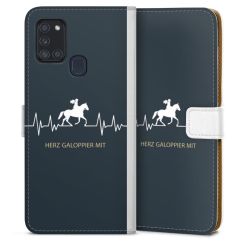 Sideflip Fodral med flap vit