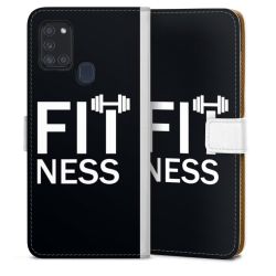 Sideflip Fodral med flap vit