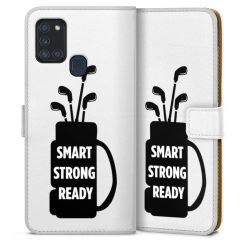 Sideflip Fodral med flap vit