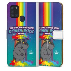 Sideflip mit Lasche weiß