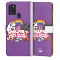 Sideflip mit Lasche weiß