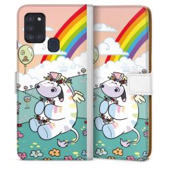 Sideflip mit Lasche weiß