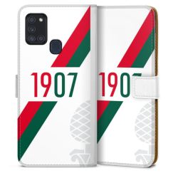 Sideflip mit Lasche weiß