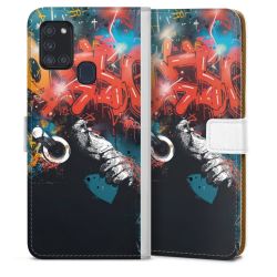 Sideflip mit Lasche weiß