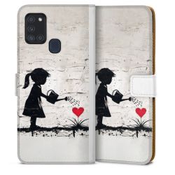 Sideflip mit Lasche weiß