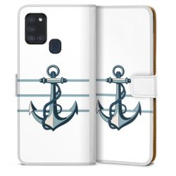 Sideflip Fodral med flap vit