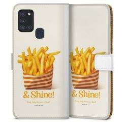 Sideflip mit Lasche weiß