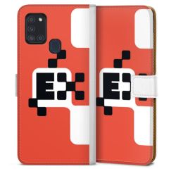 Sideflip mit Lasche weiß