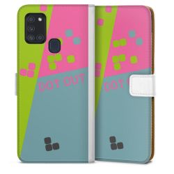 Sideflip mit Lasche weiß