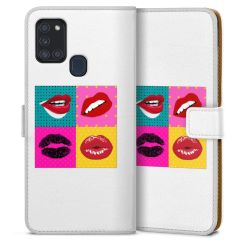 Sideflip mit Lasche weiß