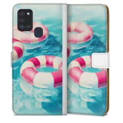 Sideflip mit Lasche weiß