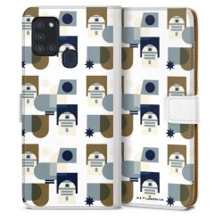 Sideflip Fodral med flap vit