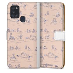 Sideflip Fodral med flap vit