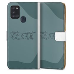 Sideflip mit Lasche weiß