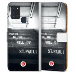 Sideflip mit Lasche weiß