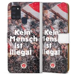 Sideflip mit Lasche weiß