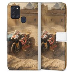 Sideflip mit Lasche weiß