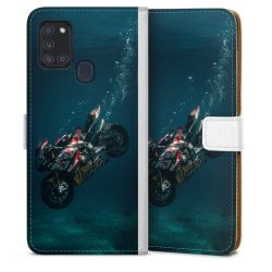 Sideflip mit Lasche weiß