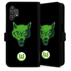 Sideflip mit langer Lasche schwarz