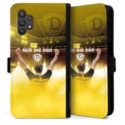 Sideflip mit langer Lasche schwarz