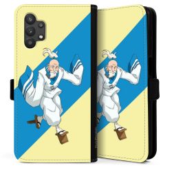 Sideflip mit langer Lasche schwarz