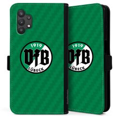 Sideflip mit langer Lasche schwarz