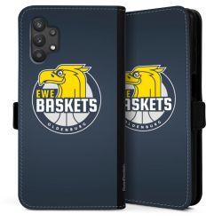 Sideflip mit langer Lasche schwarz