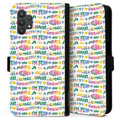 Sideflip Fodral med flap svart