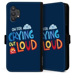 Sideflip Fodral med flap svart