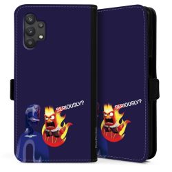 Sideflip Fodral med flap svart