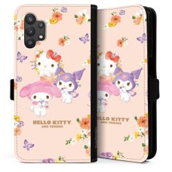 Sideflip mit langer Lasche schwarz