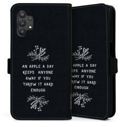 Sideflip Fodral med flap svart