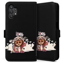 Sideflip Fodral med flap svart