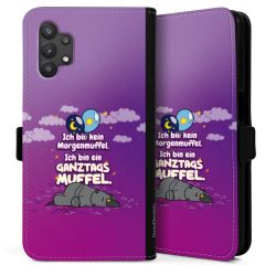 Sideflip mit langer Lasche schwarz