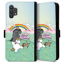 Sideflip mit langer Lasche schwarz