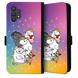 Sideflip mit langer Lasche schwarz