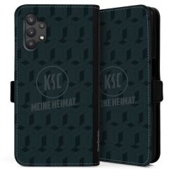 Sideflip mit langer Lasche schwarz