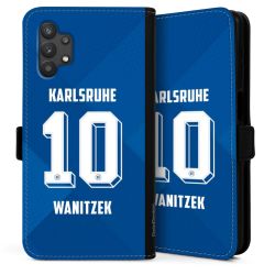 Sideflip mit langer Lasche schwarz