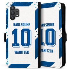 Sideflip mit langer Lasche schwarz