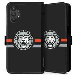 Sideflip mit langer Lasche schwarz